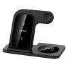 30W LED Fast Wireless Charger Stand 3 in 1 Foldable Charging Station For iPhone - TeleWorld Online