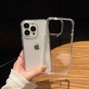 Luxury Transparent Soft Acrylic Phone Case For iPhone - TeleWorld Online