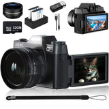 48MP 4K Vlog Camera with WiFi & 16X Zoom – Pro & Travel Use - TeleWorld Online