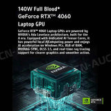 i9 Gaming Laptop RTX 4060 240Hz 16GB RAM 1TB SSD