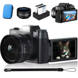 48MP 4K Vlog Camera with WiFi & 16X Zoom – Pro & Travel Use - TeleWorld Online
