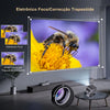 ZDSSY P28 LED Projector – 10000 Lumens | Android System | 150" Display - TeleWorld Online