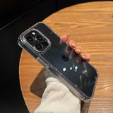 Luxury Transparent Soft Acrylic Phone Case For iPhone - TeleWorld Online