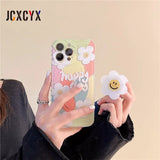 Cute Sunflower Oil Painting Case for iPhone 14 Pro Max - iPhone 7 - TeleWorld Online