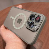 Luxury Matte MagSafe Case iPhone 11–16 | Shockproof Armor - TeleWorld Online
