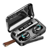 9D Stereo Sports Waterproof Earbuds – Active Noise-Cancelling