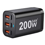 200W USB-C GaN Fast Charger – 6-Port Power Adapter for Laptop, iPhone, Samsung - TeleWorld Online