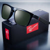 Fashion Square Vintage Polarized Sunglasses | Unisex UV400 Eyewear - TeleWorld Online