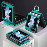 Leather Card Slot Case for Samsung Z Flip 5G – Anti-Slip - TeleWorld Online