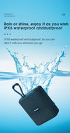 Waterproof Bluetooth Speaker – 600mAh, Extra Bass, CE Certified - TeleWorld Online