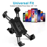 360° Rotatable Electric Bike Phone Holder – Non-Slip Mount - TeleWorld Online