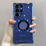 Luxury Magnetic Case for Samsung S25/S24/S23/S22/S21/Note20 - TeleWorld Online