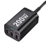 200W USB-C GaN Fast Charger – 6-Port Power Adapter for Laptop, iPhone, Samsung - TeleWorld Online