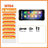 7" Motorcycle GPS with CarPlay & Android Auto | IP67