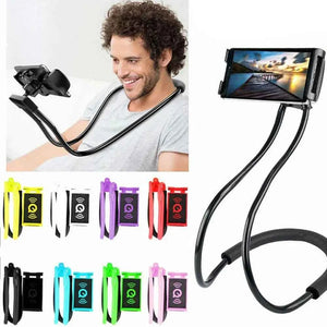 Adjustable 360° Phone Holder with Lazy Bracket & Charger