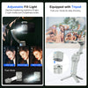 TOKQI M01 3-Axis Gimbal Stabilizer with Light & Tripod - TeleWorld Online