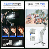 TOKQI M01 3-Axis Gimbal Stabilizer with Light & Tripod - TeleWorld Online