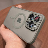 Luxury Magnetic Matte Case for iPhone 11-16 | MagSafe Compatible Case