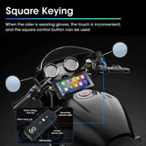7" Motorcycle GPS with CarPlay & Android Auto | IP67
