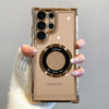 Luxury Magnetic Case for Samsung S25/S24/S23/S22/S21/Note20 - TeleWorld Online