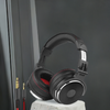 Wired DJ Headphones with Microphone - Professional Studio Pro Sound